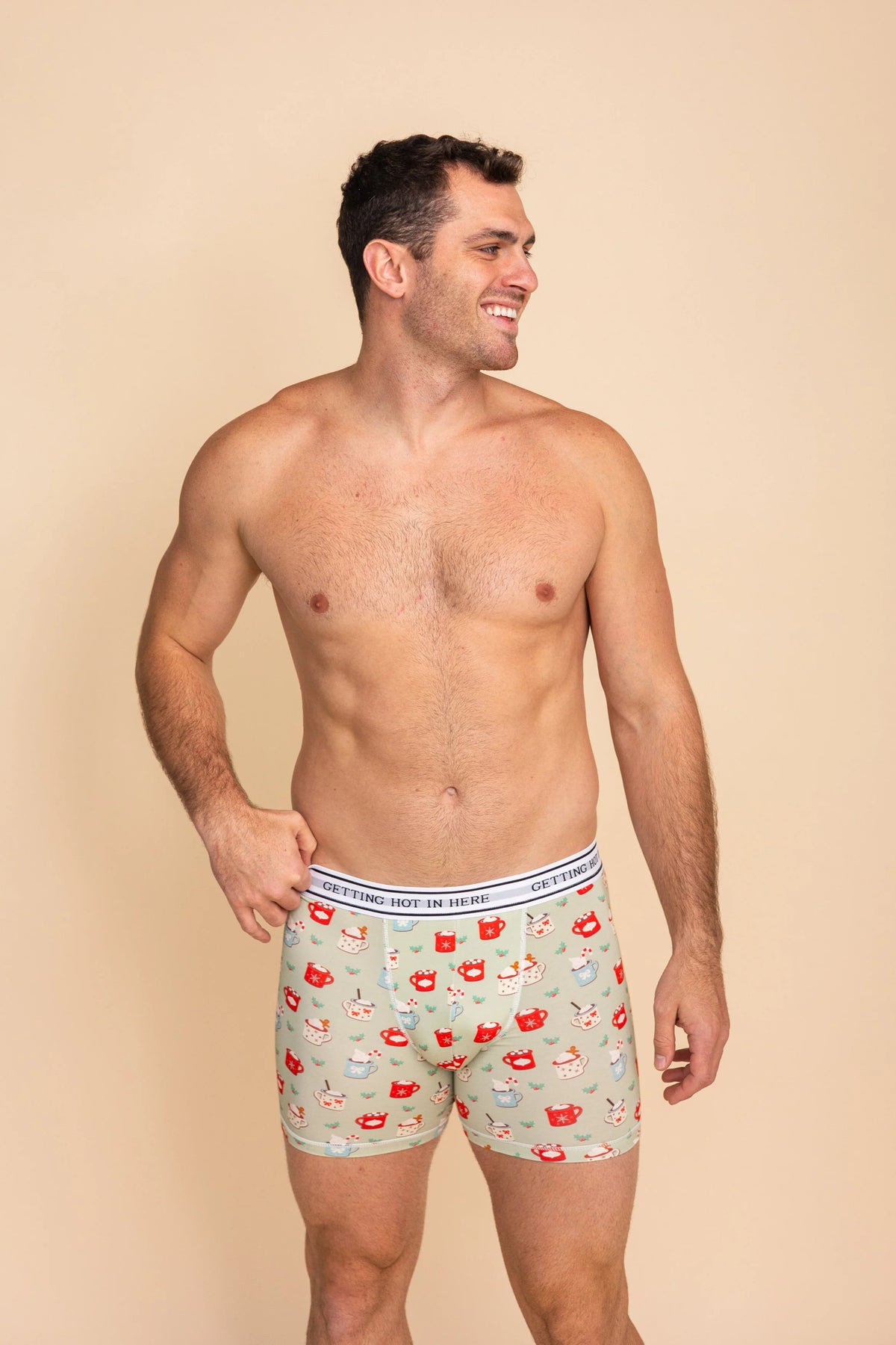 Boxer Homme Long Getting Hot In Here