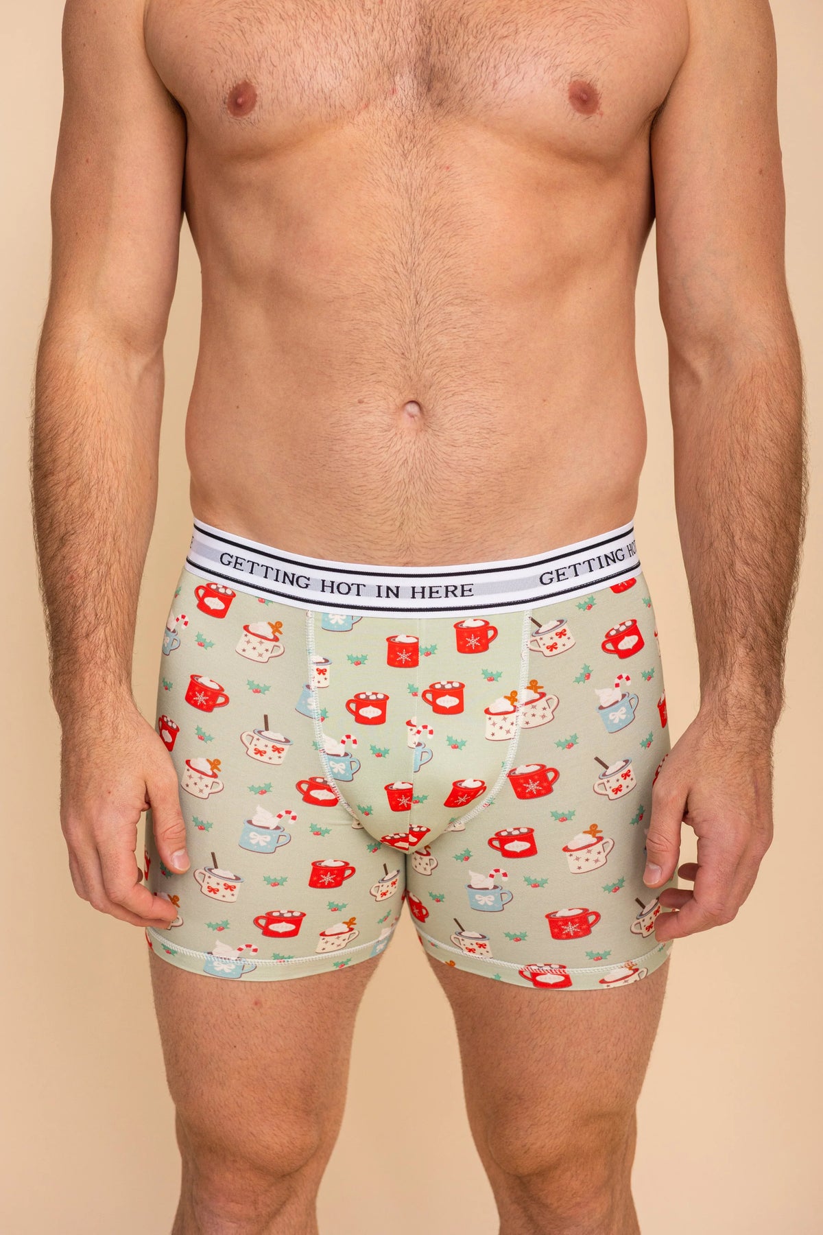 Boxer Homme Long Getting Hot In Here