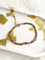 Bracelet Rubi Doré