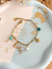 Bracelet Starfish Doré
