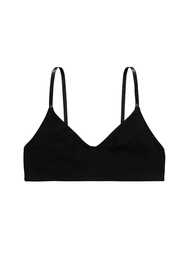 Bralette Coton Noir