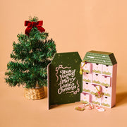 Calendrier De L'avant Avec Ornements De Noël - Classique