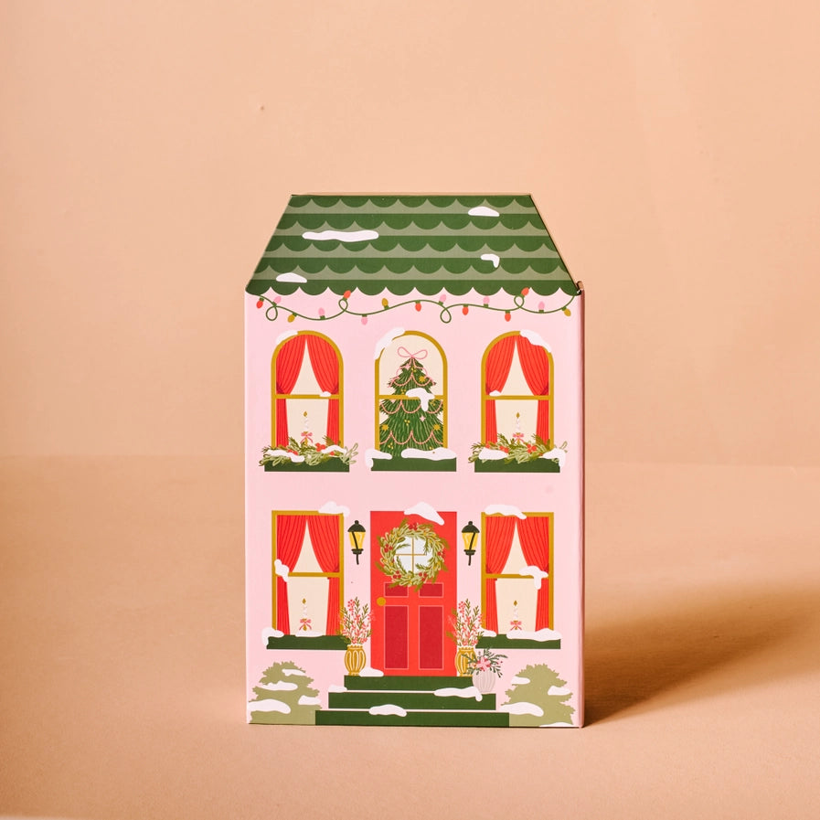 Calendrier De L'avant Avec Ornements De Noël - Classique