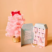 Calendrier De L'avant Avec Ornements De Noël - Coquette