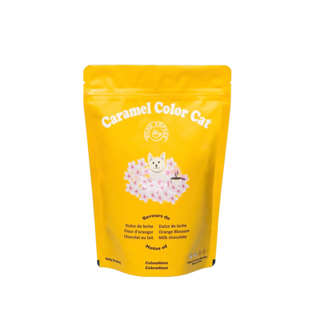 Café Caramel Color Cat
