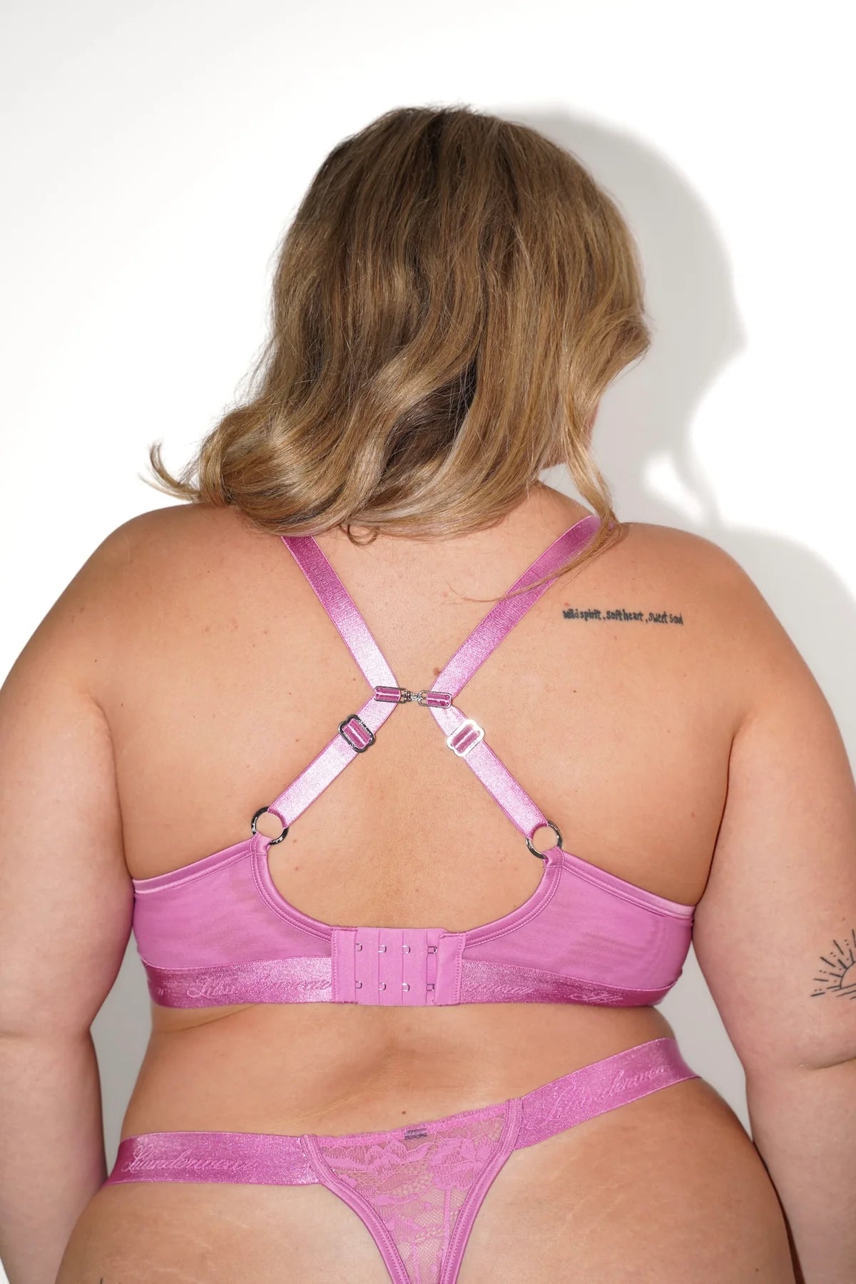 Soutien-Gorge Plongeant Casual Purple