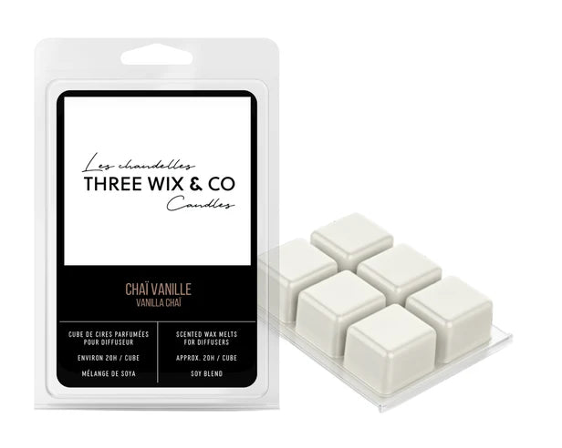 Cube De Cires Parfumées Pour Diffuseur Chaï Vanille