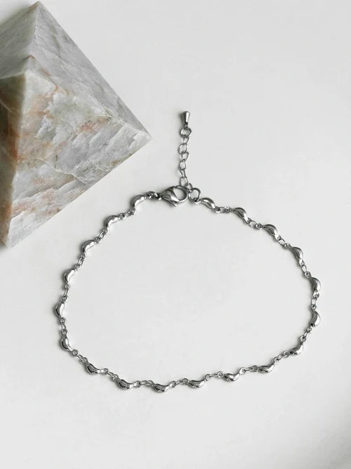 Chaîne De Cheville Mahina Argent