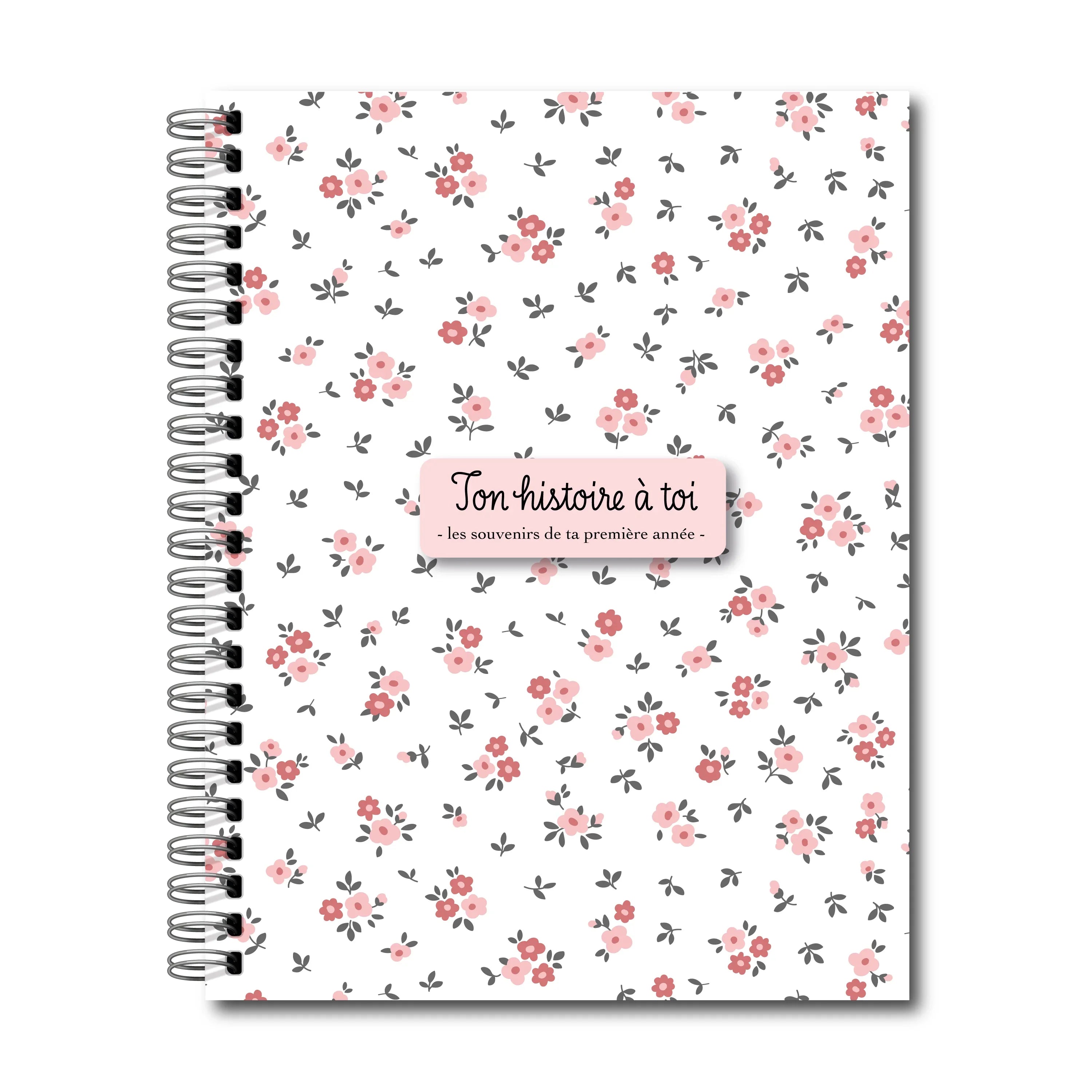 Livre De Naissance Souple Champs Fleuris