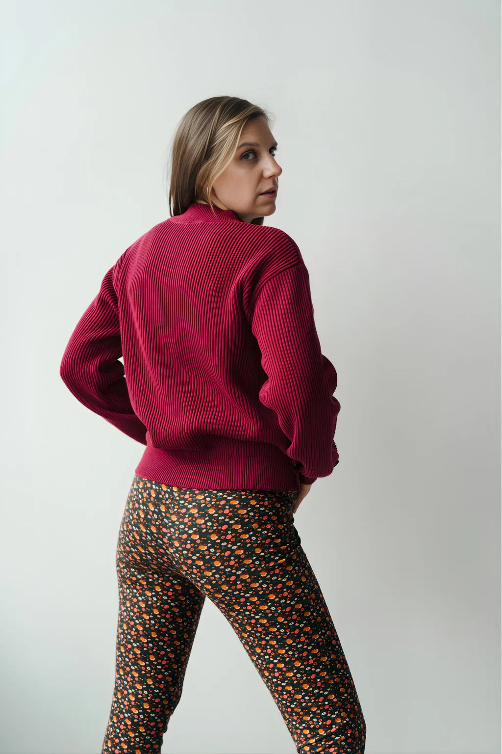 Pull Emilie Bordeaux