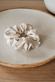 Chouchou Fluffy Satin Champagne