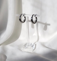 Boucles D'oreilles Chunky Hoops Argent
