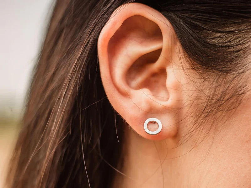 Clous D'oreilles Unisson Argent
