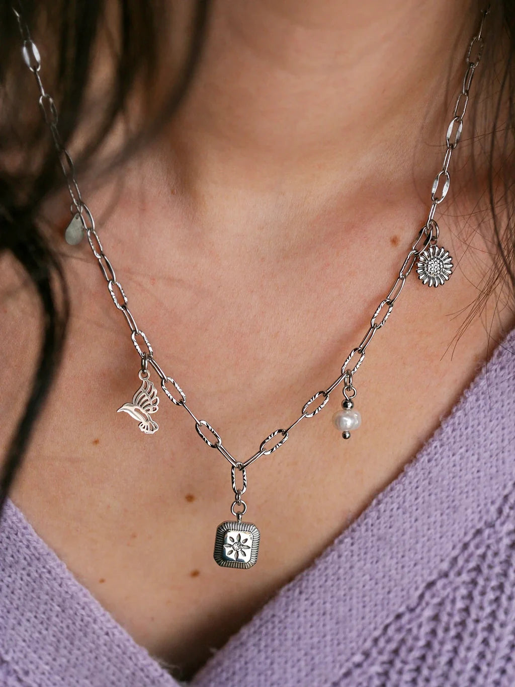 Collier Fortis Argent