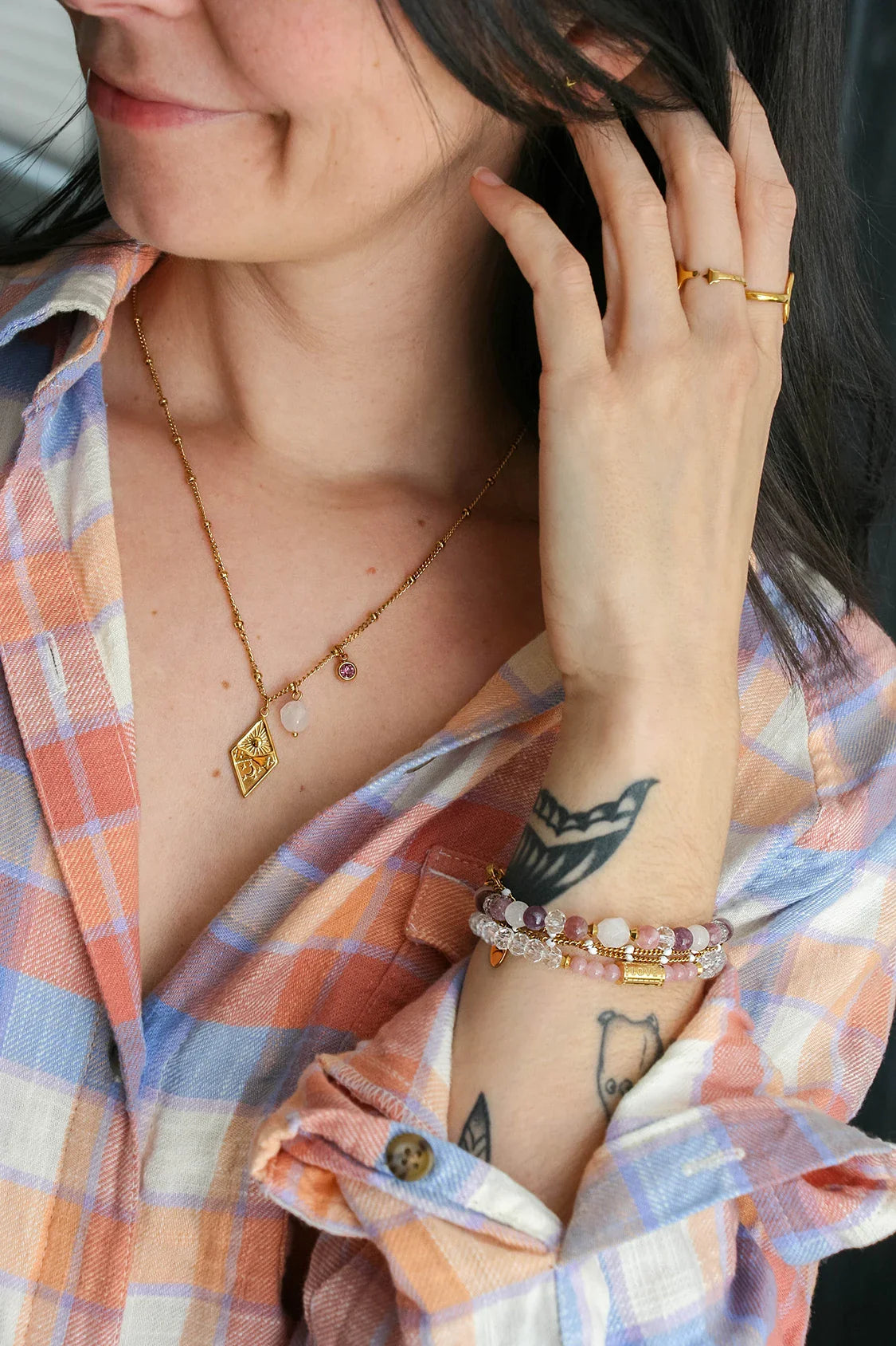 Collier Kyoto Doré
