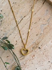 Collier Stolen Heart Doré