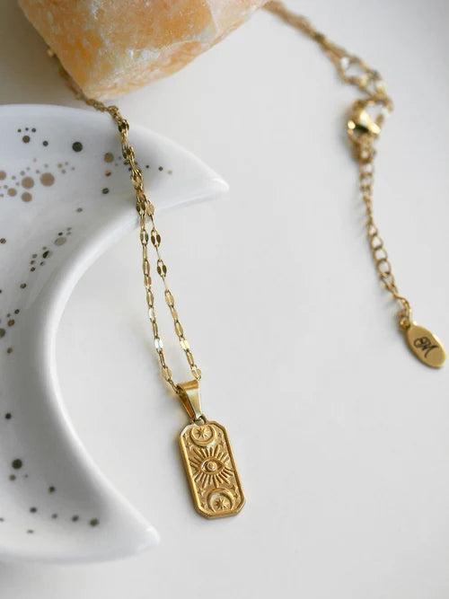 Collier Tarot Doré