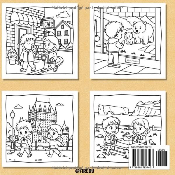 Livre À Colorier Colorie Avec Moi - Tome 5