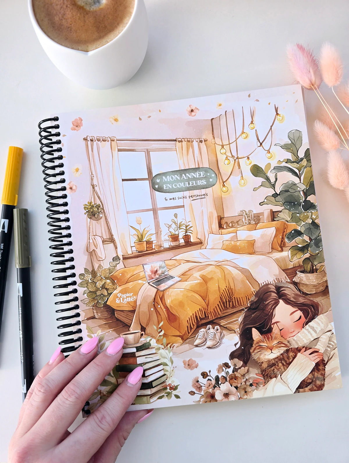 Carnet De SuivIs Personnels - Cozy Avec Mon Chat - A