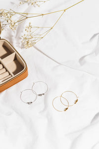 Boucles D'oreilles Créoles Argent