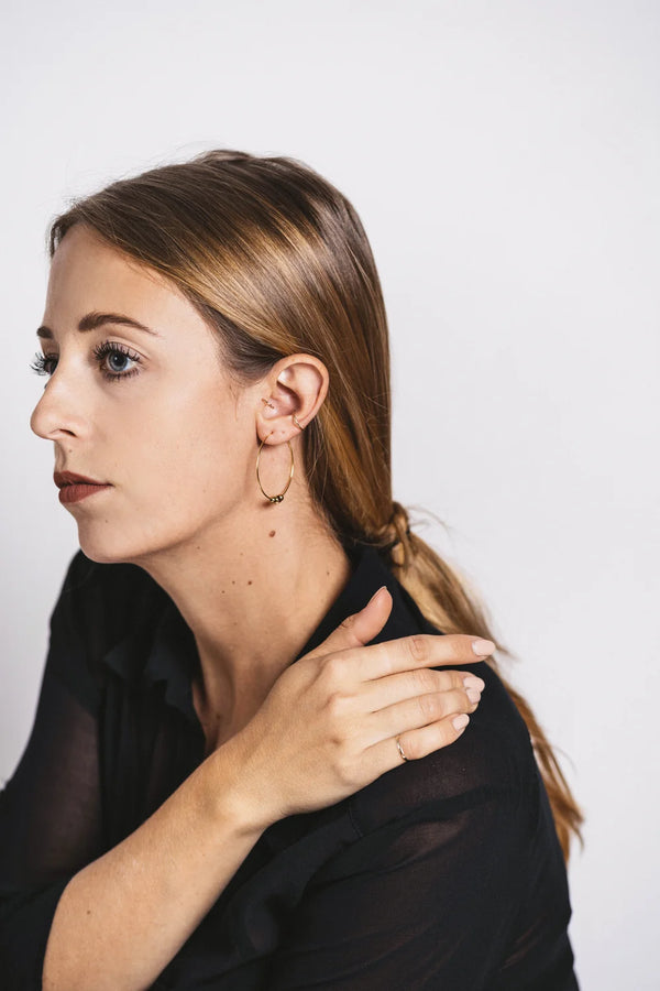 Boucles D'oreilles Créoles Argent