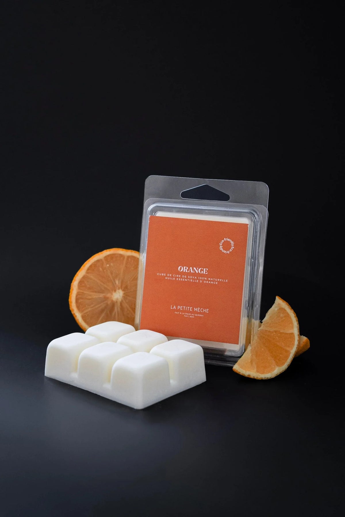 Cube De Cire Orange