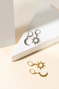 Boucles D'oreilles Day & Night Argent