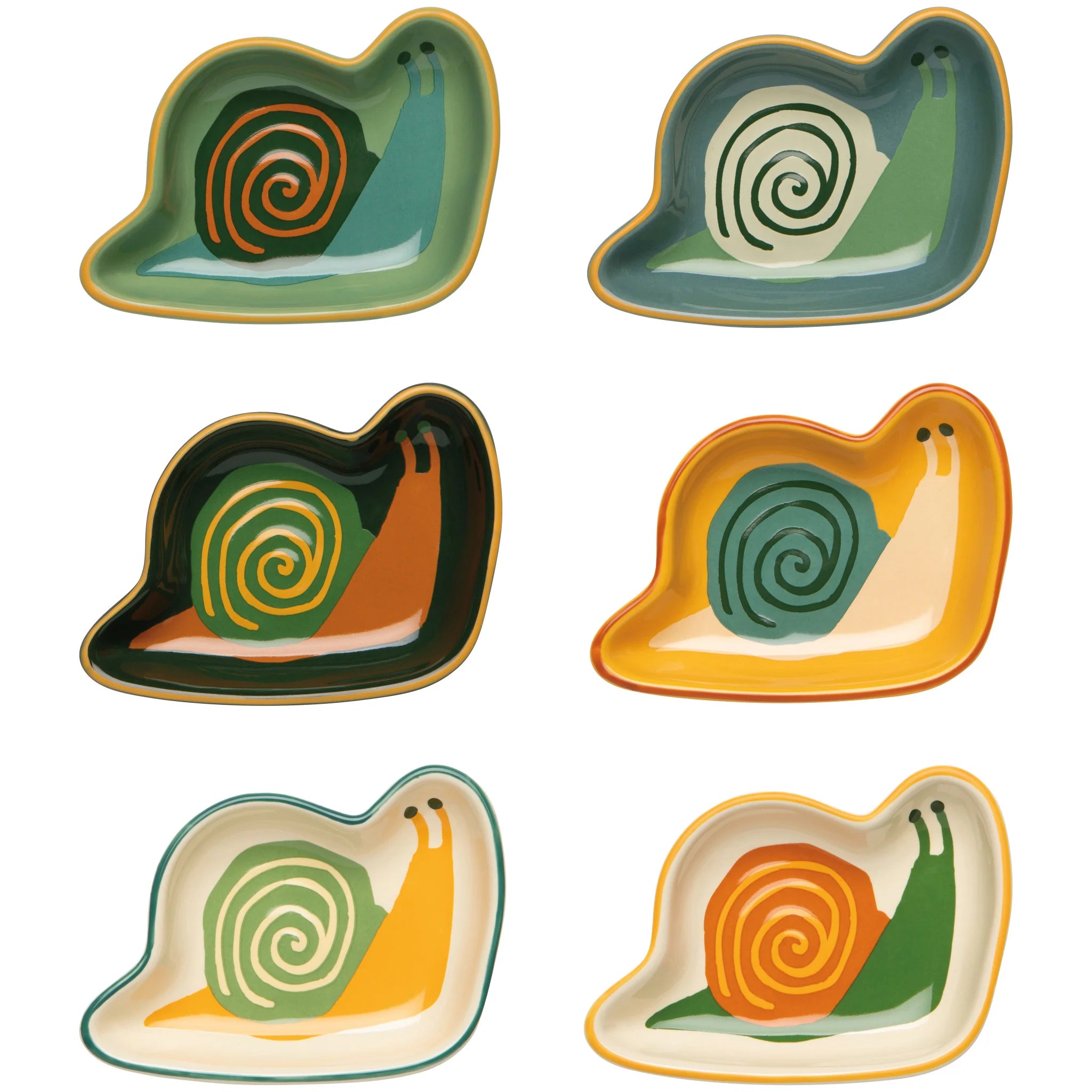 Ensemble 6 Bols Snails