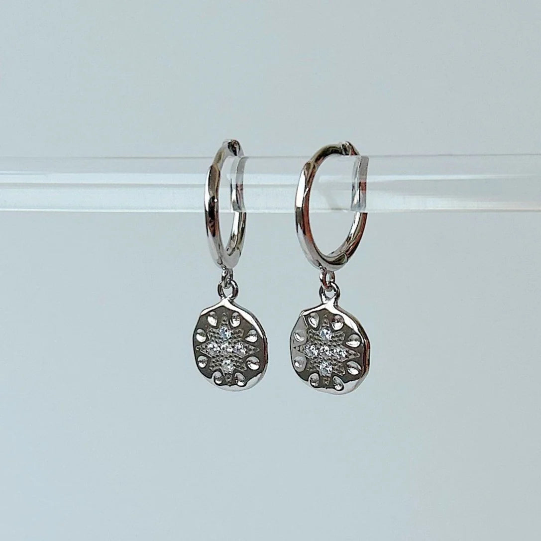 Boucles D'oreilles Dia Argent