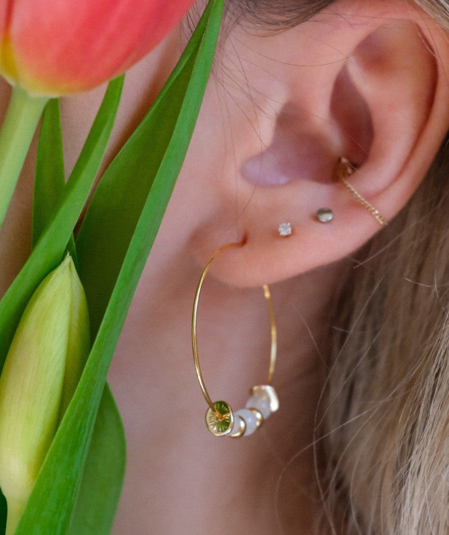 Boucles D'oreilles Anneaux Divine