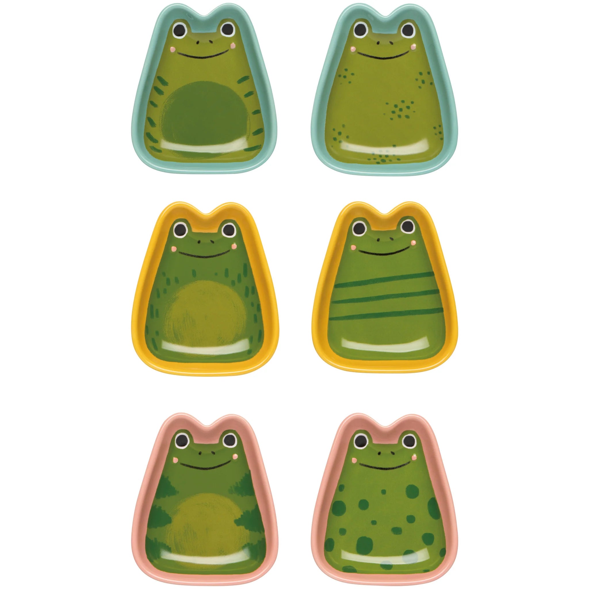 Ensemble 6 Coupelles À Épices Ribbit