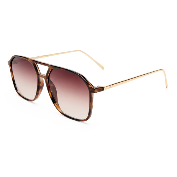 Lunette De Soleil Cusp Gold Noir Tort