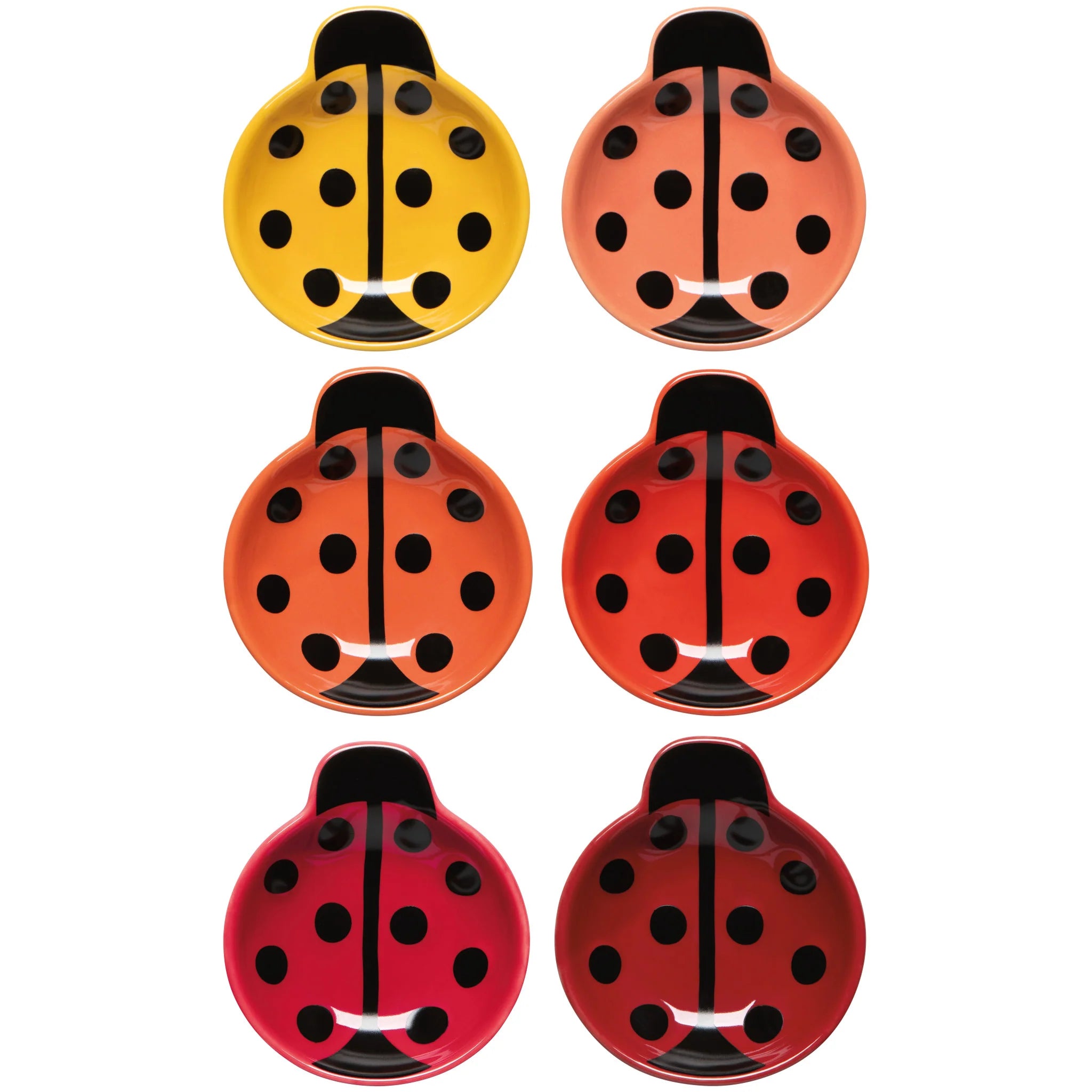 Ensemble 6 Bols Ladybugs