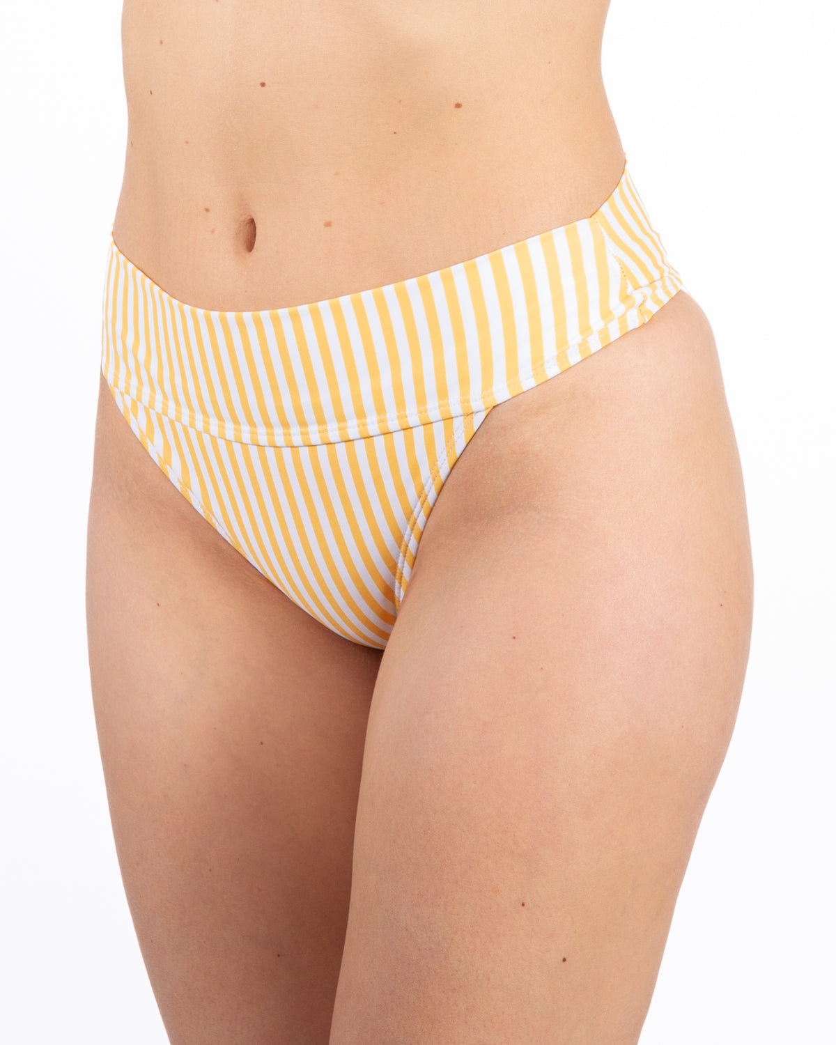 Bas Bikini Éloïse Mini Yellow Stripe