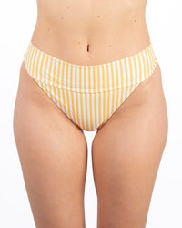 Bas Bikini Éloïse Mini Yellow Stripe
