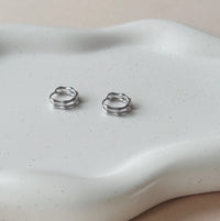 Boucles D'oreilles Esagia Argent