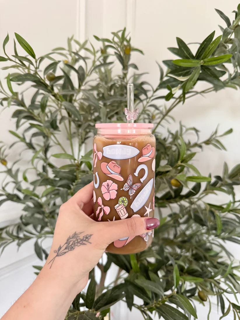 Verre 16 Oz - Été De Cowgirl
