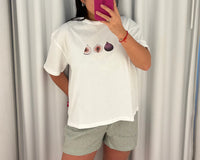 T-Shirt En Coton Vintage Les Figues