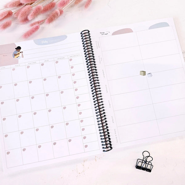 Planificateur Pour Éducatrice 2e Édition Fleuri Pastel