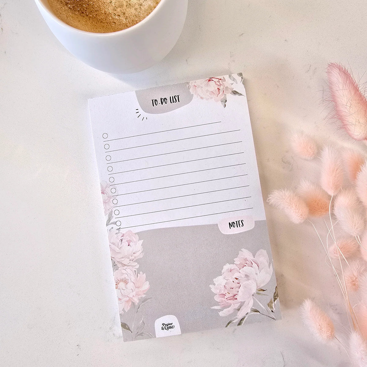 Pad De Notes Fleurs & Sauge
