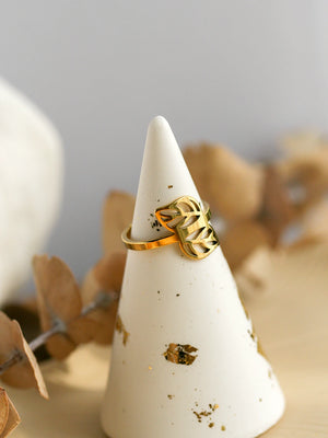 Bague Floralis Doré