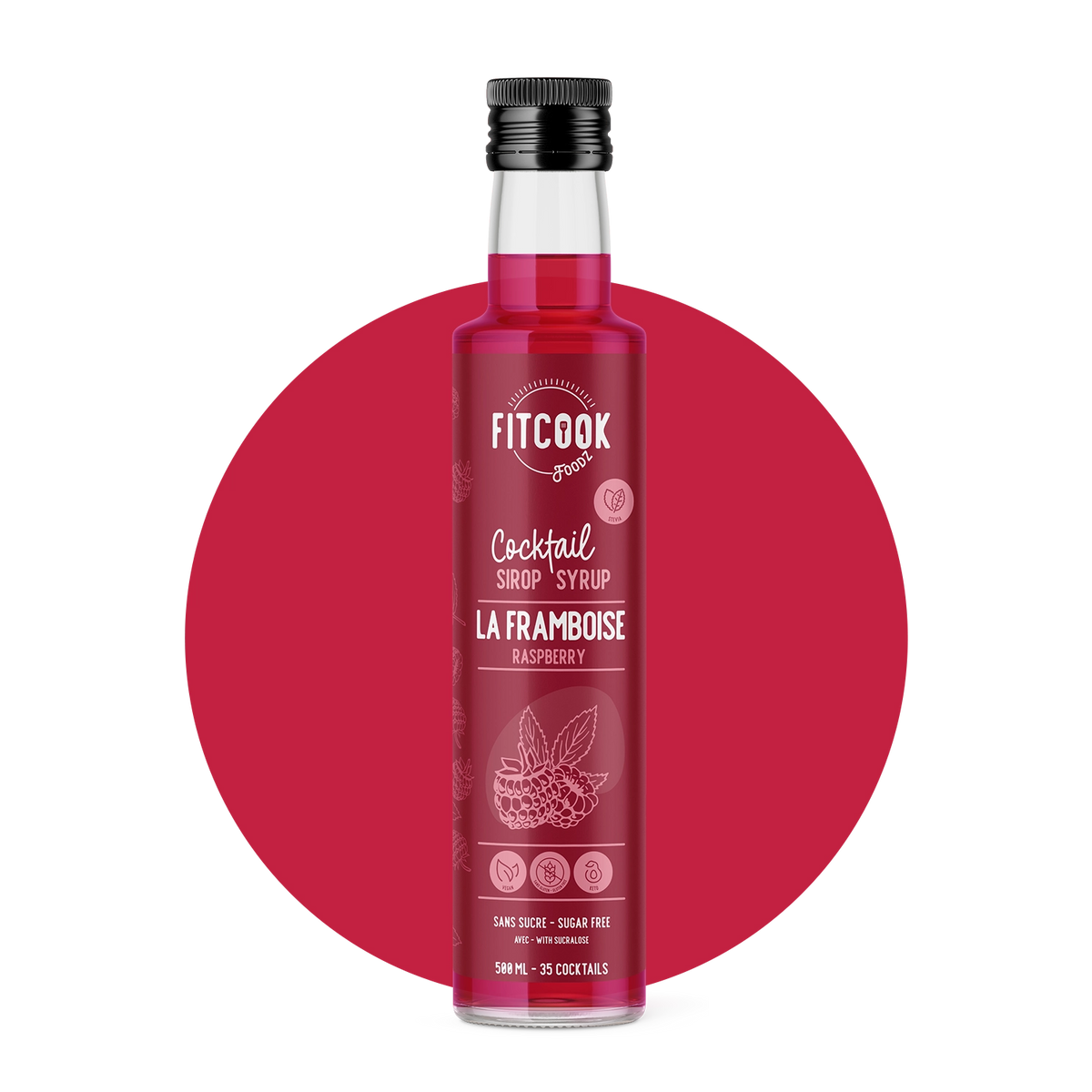 Sirop À Cocktail La Framboise