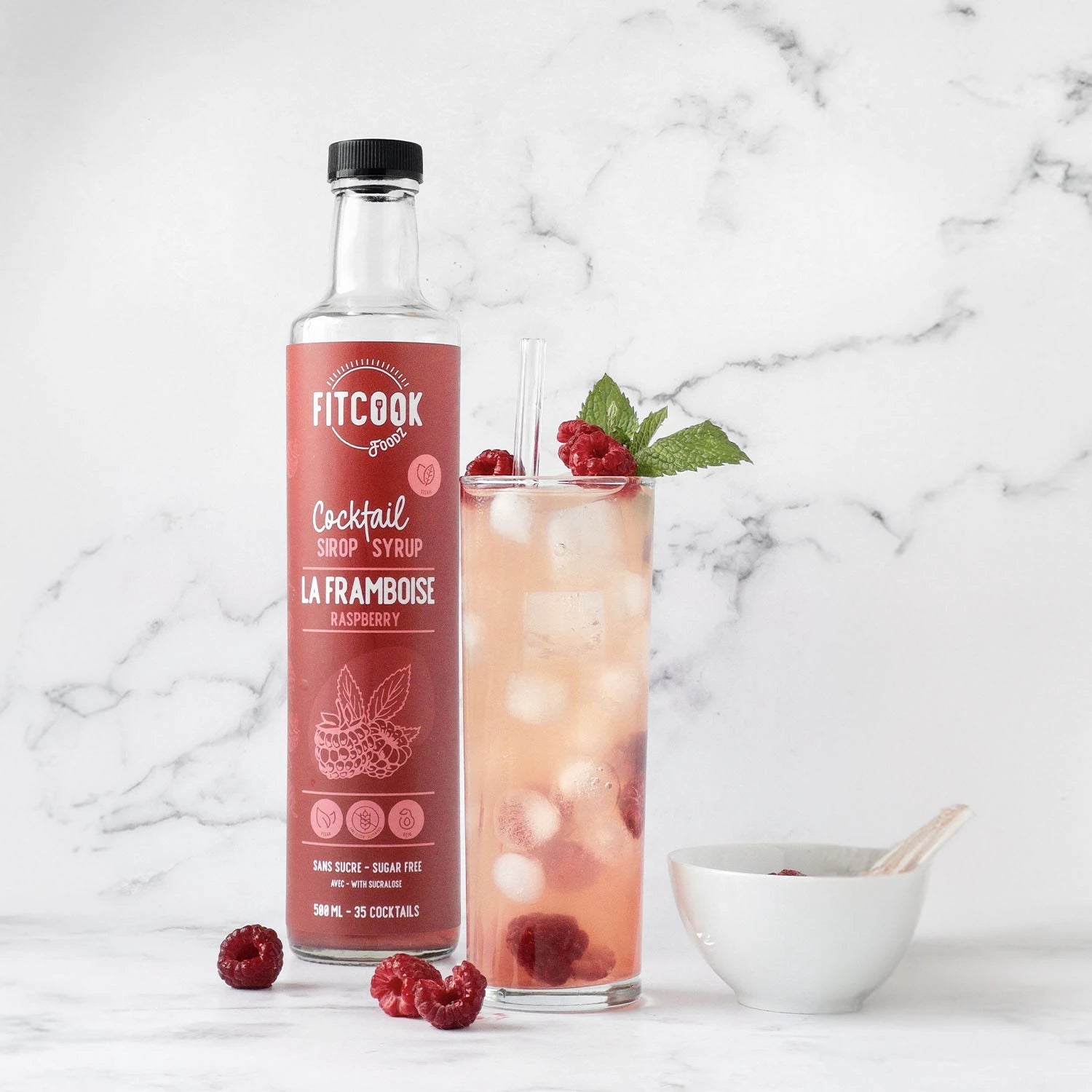Sirop À Cocktail La Framboise
