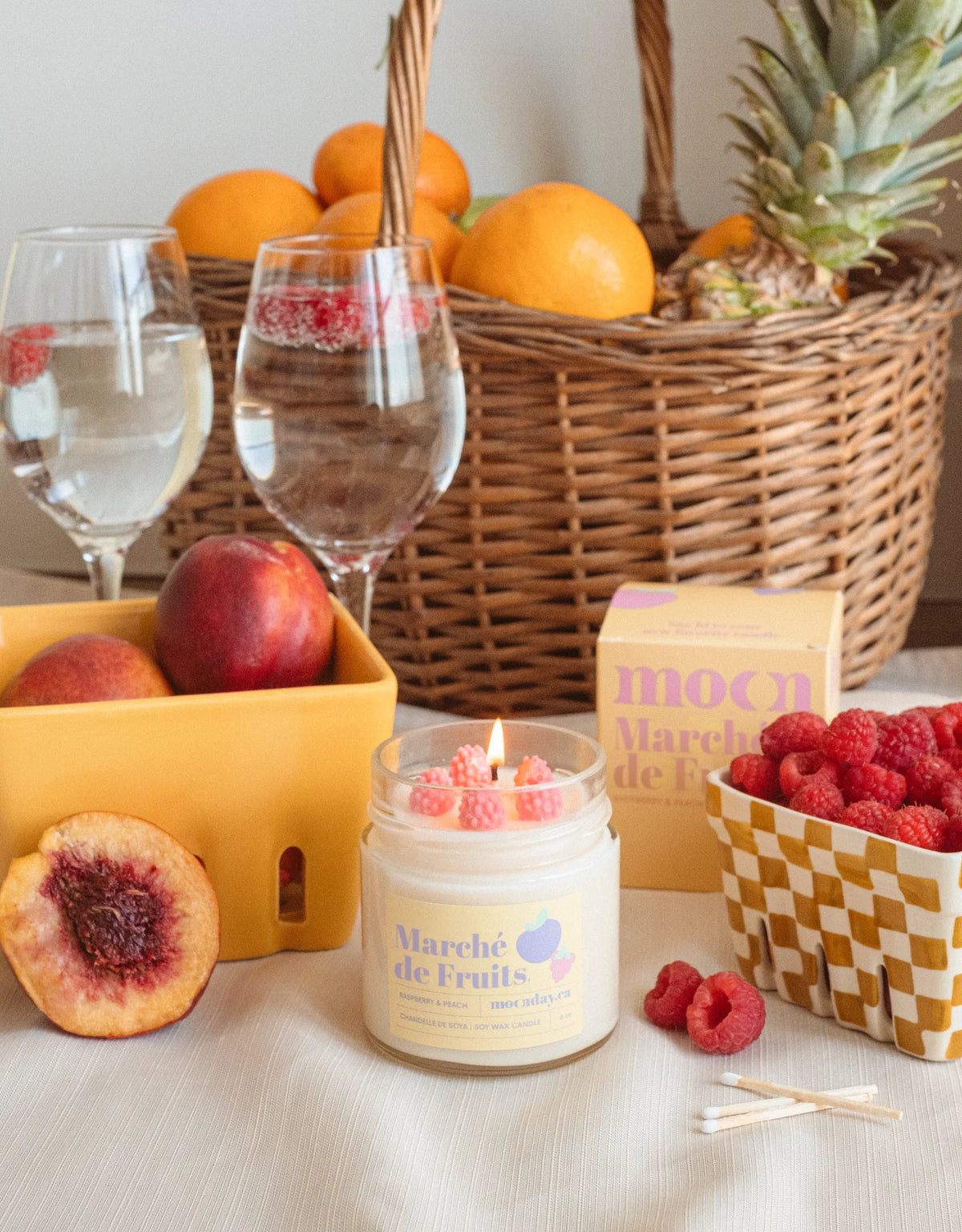 Chandelle Marché De Fruits