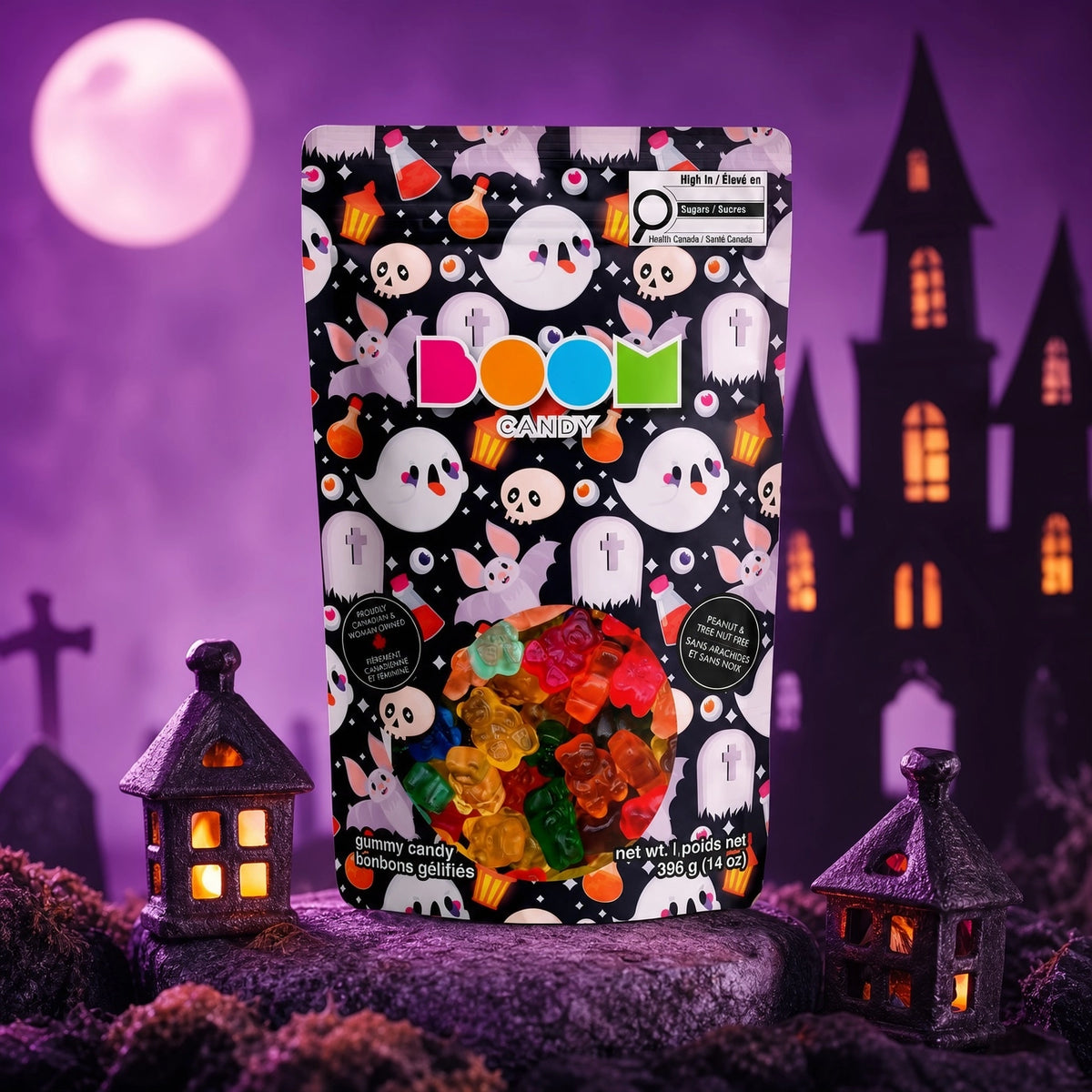 Bonbons Oursons Gélifiés Ghostie Cutout
