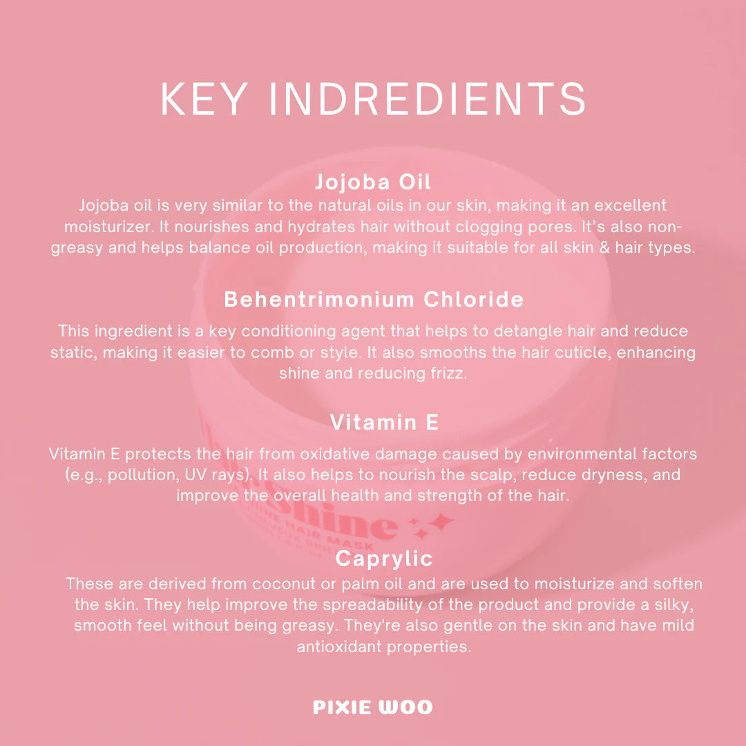 Masque Cheveux - Brillance & Hydratation