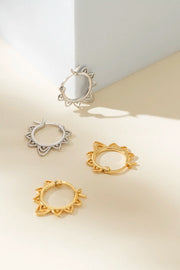 Boucles D'oreilles Harmonie Argent