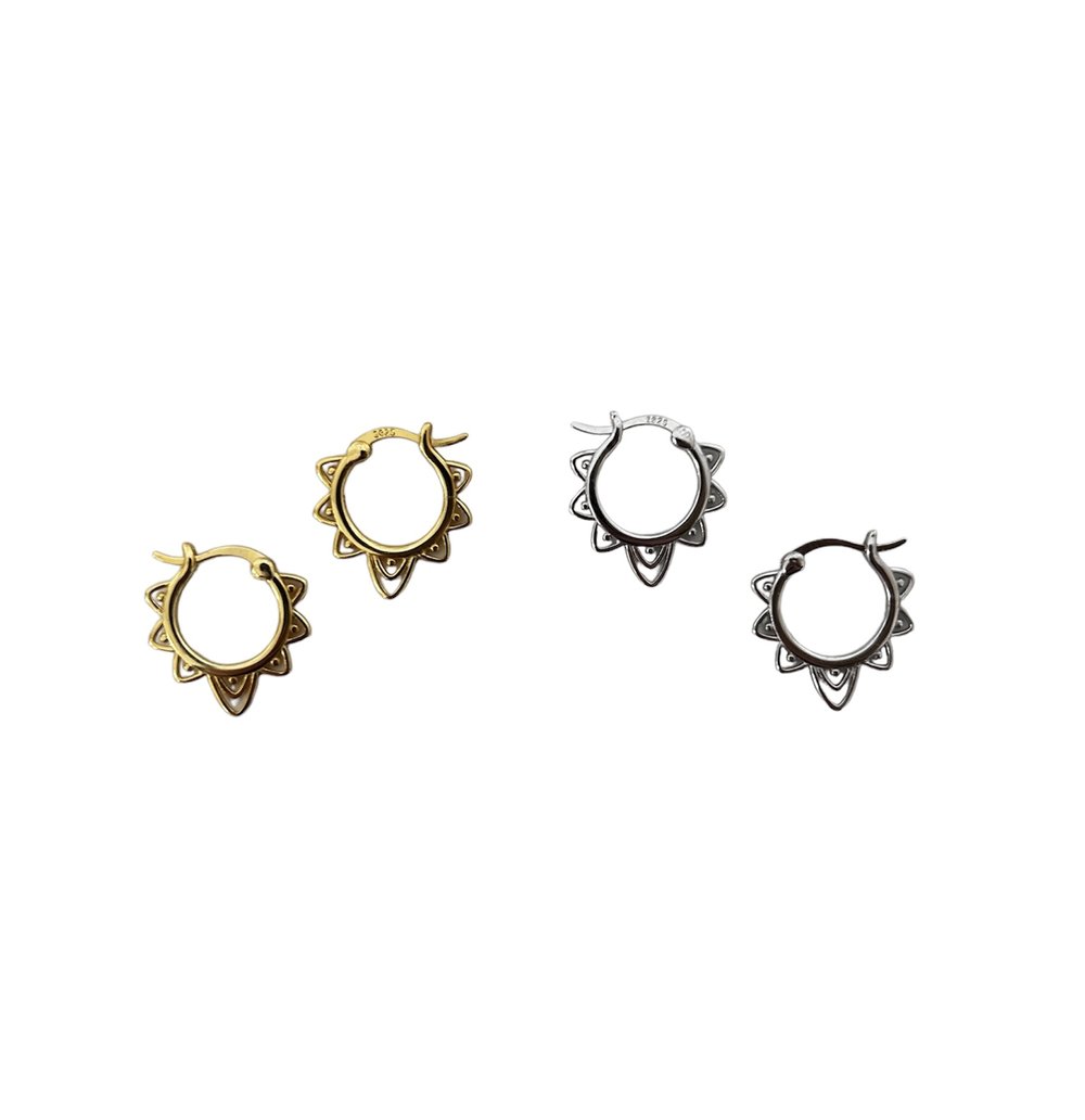 Boucles D'oreilles Harmonie Or