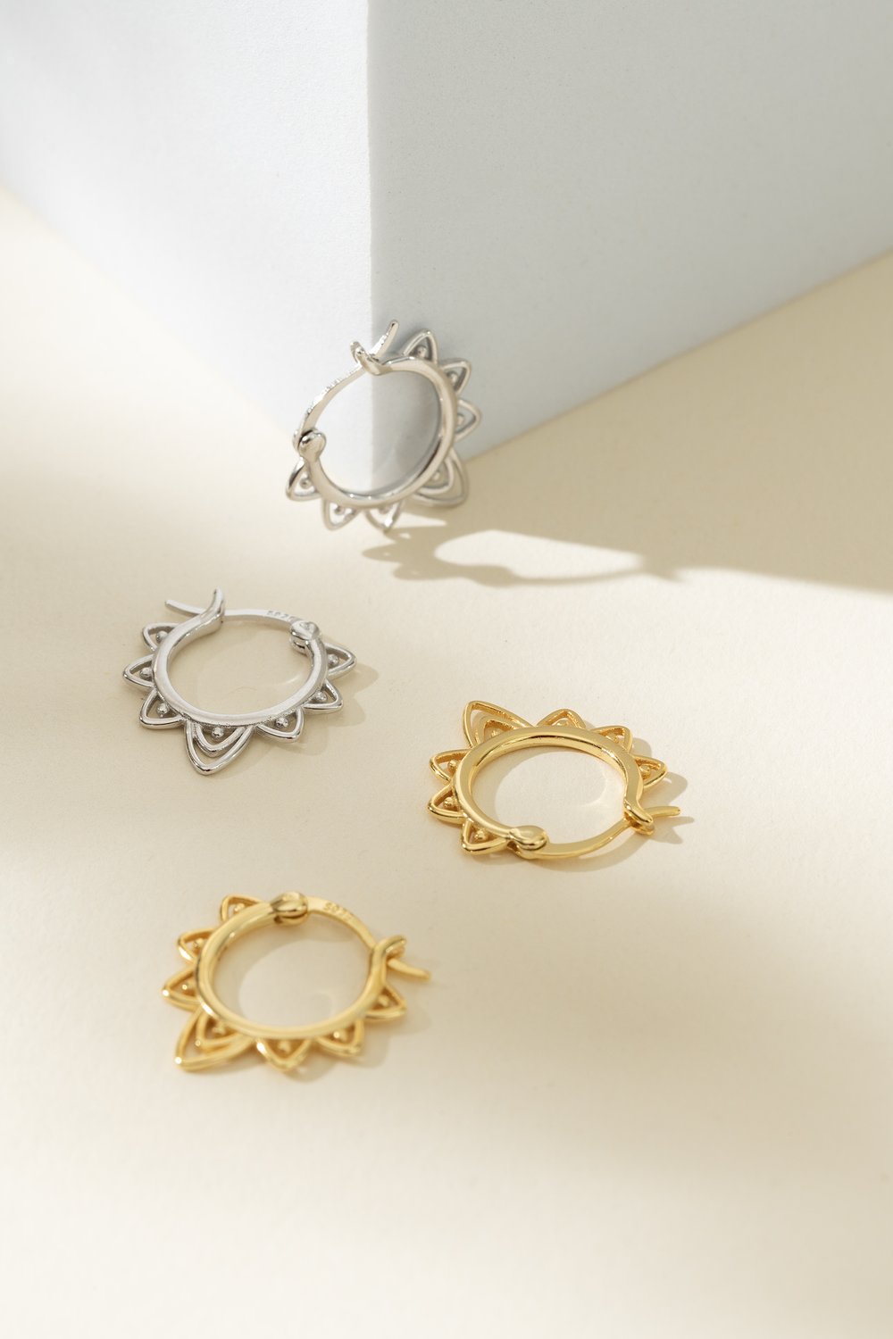 Boucles D'oreilles Harmonie Argent