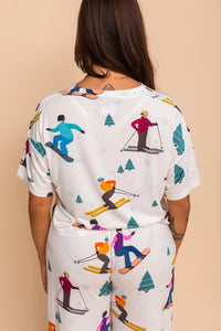 Haut Pyjama T'as Ski Faut